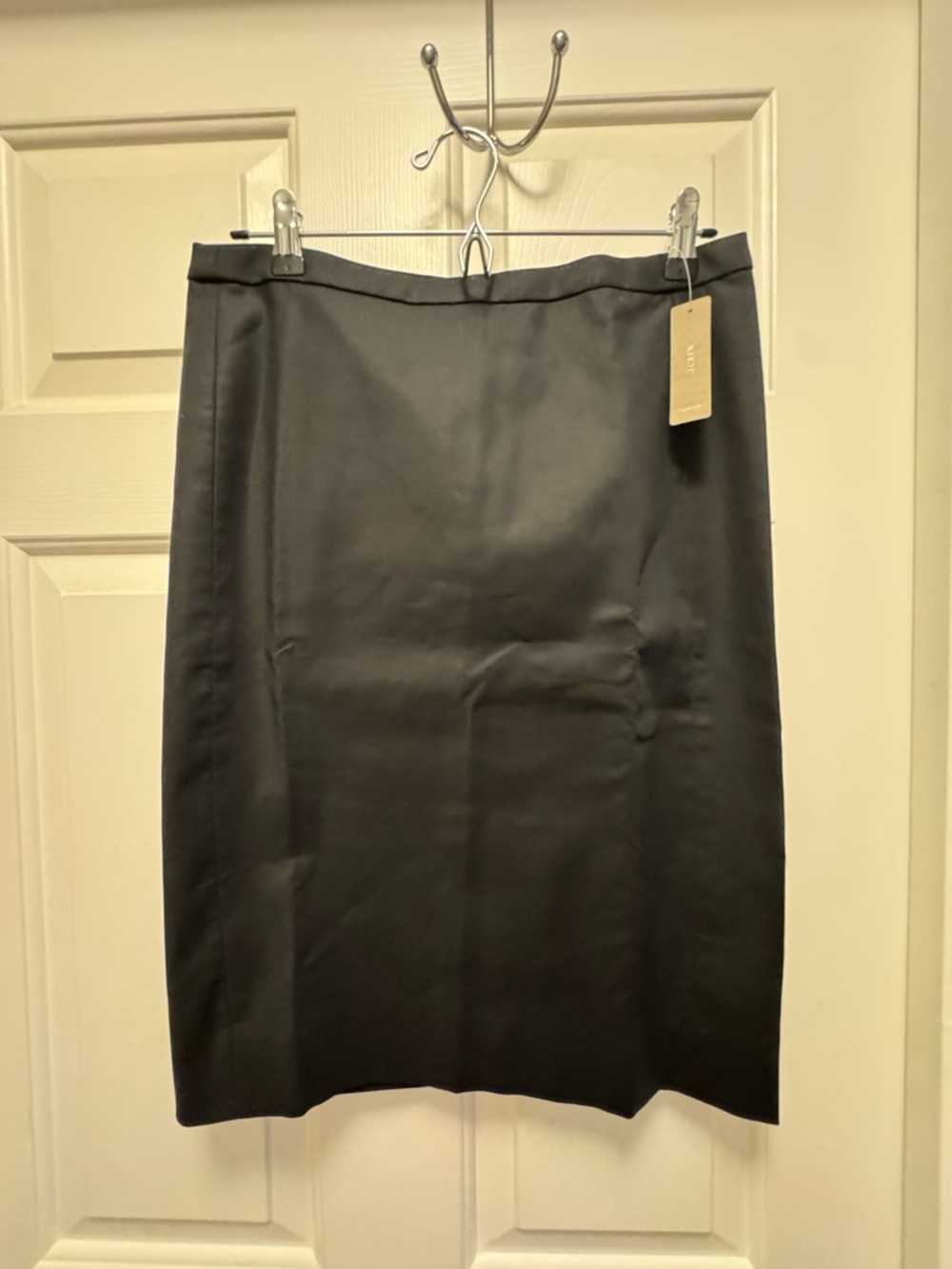 J. Crew Black Pencil Skirt